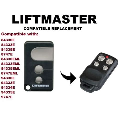 chamberlain remote control replacement